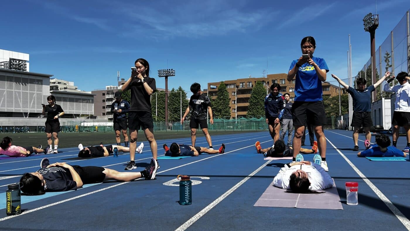 日本体育大学スキー部、チームトレーニングサポート
